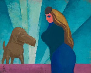 Ohne Titel by Karl Wiener Oil Painting