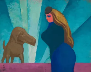 Ohne Titel by Karl Wiener Oil Painting