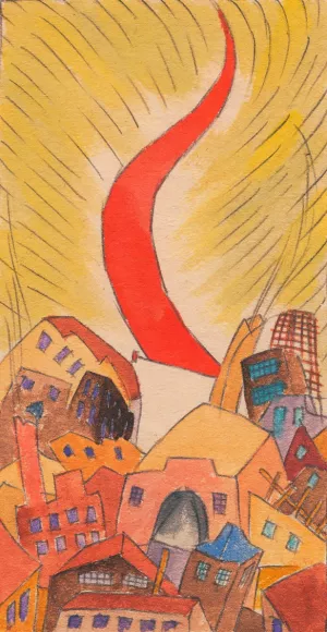 Revolution Oil painting by Karl Wiener