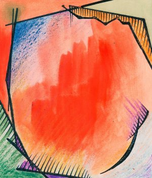 Umriss by Karl Wiener Oil Painting