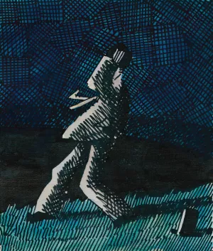 Verzweiflung by Karl Wiener Oil Painting