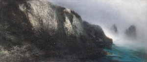 Caprilandschaft by Karl Wilhelm Diefenbach Oil Painting