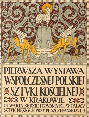Pierwsza wystawa wspolczesnej polskiej sztuki koScielnej w Krakowie by Karol Zyndram Maszkowski Oil Painting