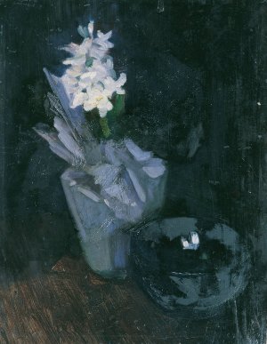 Hyazinthe by Karoline Kubin Oil Painting
