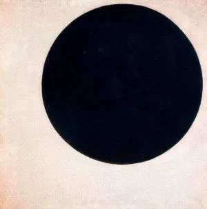 Black Circle Oil painting by Kasimir Malevich