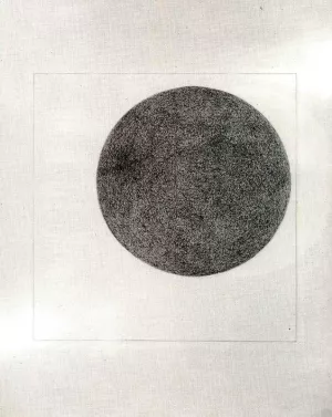 Circle Oil painting by Kasimir Malevich