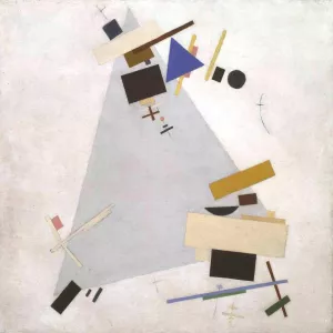 Dynamic Suprematism by Kasimir Malevich - Oil Painting Reproduction