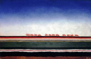 Red Cavalry by Kasimir Malevich Oil Painting