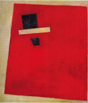Red Square II by Kasimir Malevich Oil Painting