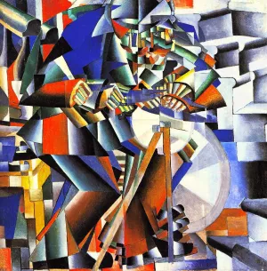 Rossum's Universal Robots by Kasimir Malevich Oil Painting