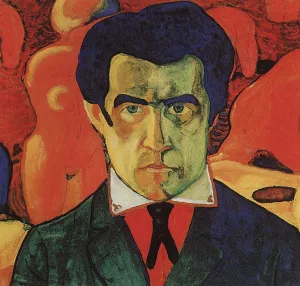 Self Portrait 2 by Kasimir Malevich Oil Painting