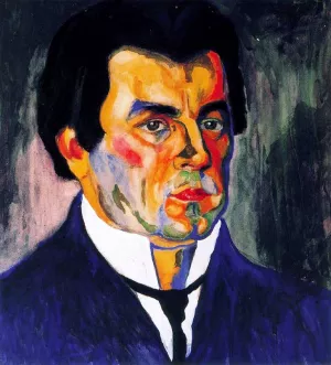 Self Portrait 3 by Kasimir Malevich Oil Painting