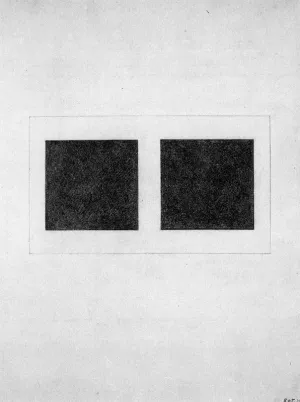 Suprematist Elements: Squares Oil painting by Kasimir Malevich