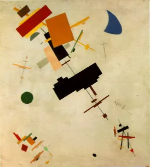 Supremus 56 Oil painting by Kasimir Malevich