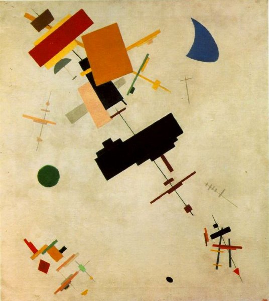 Supremus 56 by Kasimir Malevich - Hand-Painted Oil Painting Reproduction