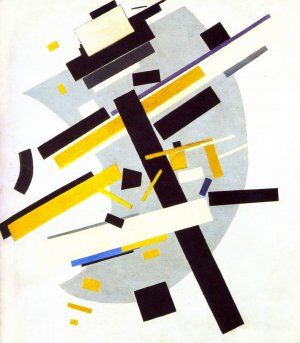 Supremus # 58 Oil painting by Kasimir Malevich