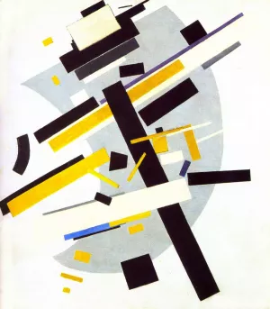 Supremus # 58 painting by Kasimir Malevich