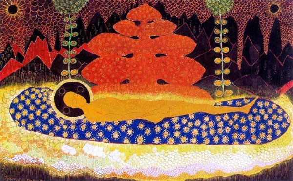 The Shroud of Christ by Kasimir Malevich - Hand-Painted Oil Painting Reproduction
