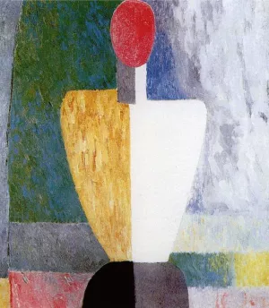 Torso painting by Kasimir Malevich