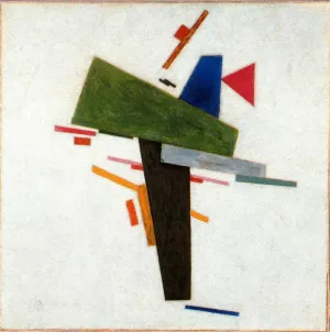 Untitled painting by Kasimir Malevich