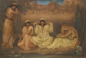 By the Waters of Babylon They Sat Down and Wept by Kate Gardiner Hastings Oil Painting
