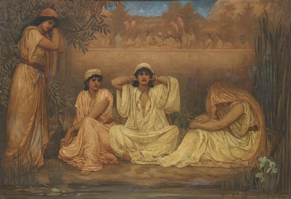 Main Product Photo of By the Waters of Babylon They Sat Down and Wept  Painting by Kate Gardiner Hastings