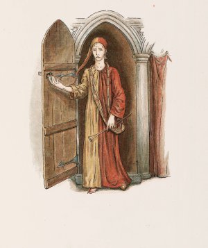 The Pied Piper of Hamelin 12 by Kate Greenaway Oil Painting