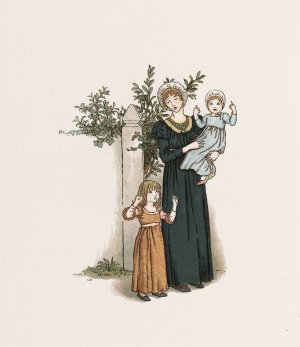 The Pied Piper of Hamelin 20 by Kate Greenaway Oil Painting