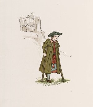 The Pied Piper of Hamelin 37 by Kate Greenaway Oil Painting