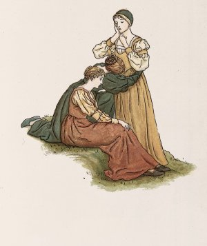 The Pied Piper of Hamelin 38 by Kate Greenaway Oil Painting