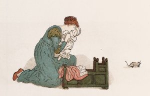 The Pied Piper of Hamelin 5 by Kate Greenaway Oil Painting