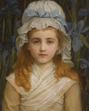 Lilla's a Lady by Kate Perugini Oil Painting