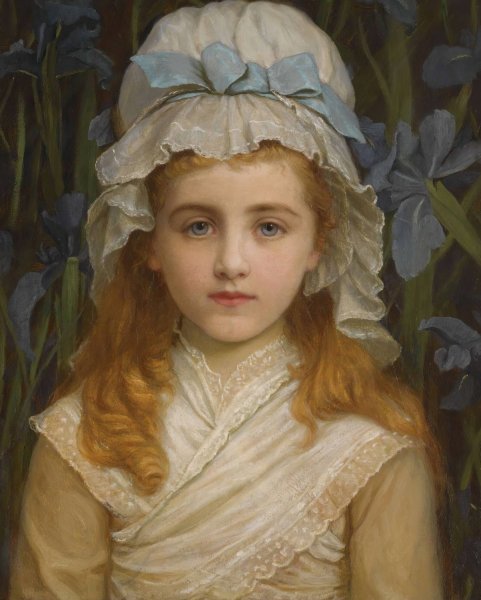 Lilla's a Lady by Kate Perugini - Hand-Painted Oil Painting Reproduction