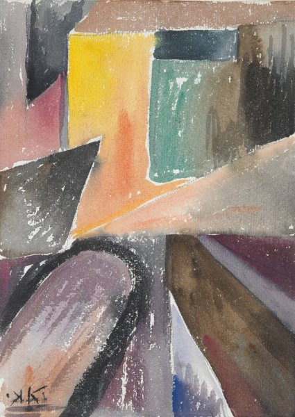 Abstraction  by Kathe Kohlsaat - Hand-Painted Oil Painting Reproduction