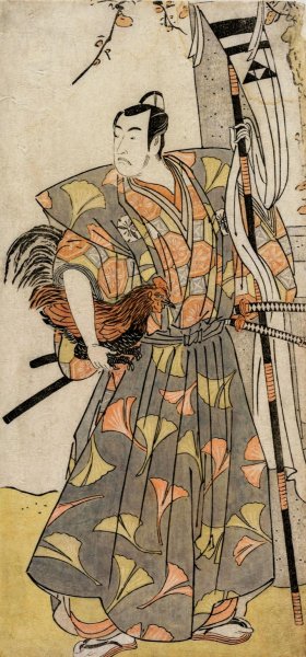 Actor Matsumoto Koshiro IV by Katsukawa Shunko Oil Painting