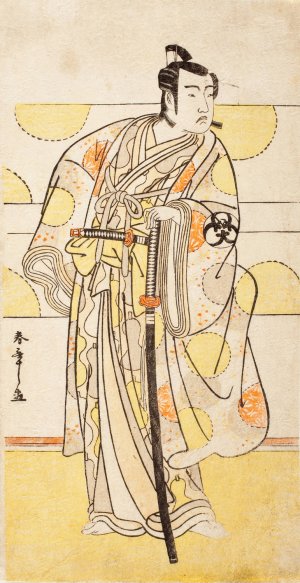 Actor Bando Mitsugoro I by Katsukawa Shunsho Oil Painting