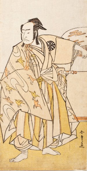Actor Nakamura Nakazo I by Katsukawa Shunsho Oil Painting