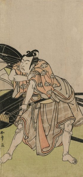 Ichikawa Yaozo II as Sakuramaru by Katsukawa Shunsho Oil Painting