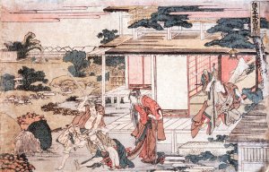 Act VII by Katsushika Hokusai Oil Painting