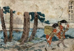 Numazu by Katsushika Hokusai Oil Painting
