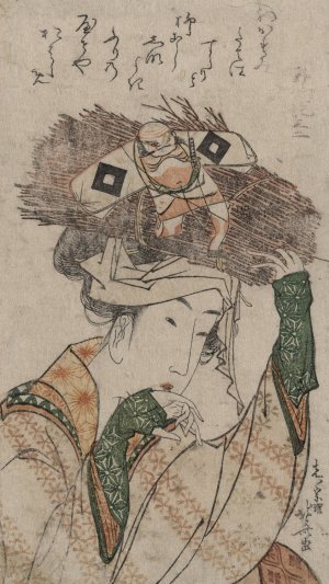 Oharame by Katsushika Hokusai Oil Painting