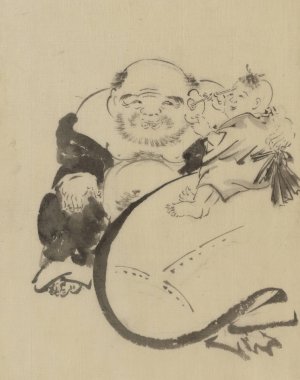 Shakuyaku kana ari by Katsushika Hokusai Oil Painting