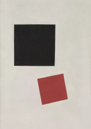 Black Square and Red Square by Kazimir Malevich Oil Painting