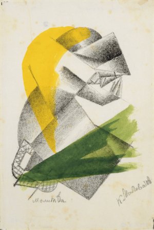 Gebet II by Kazimir Malevich Oil Painting
