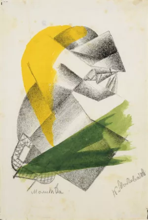 Gebet II by Kazimir Malevich Oil Painting