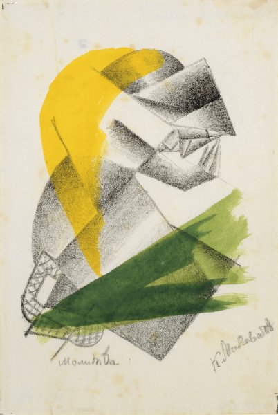 Gebet II  by Kazimir Malevich - Hand-Painted Oil Painting Reproduction