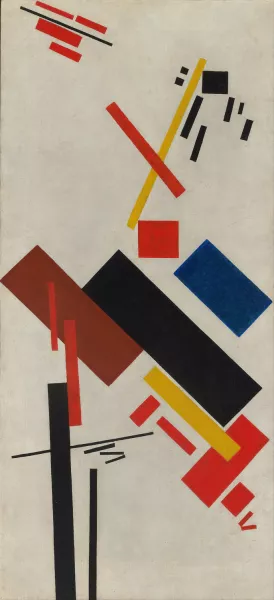 House under construction by Kazimir Malevich Oil Painting