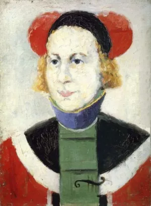 Portrait by Kazimir Malevich Oil Painting