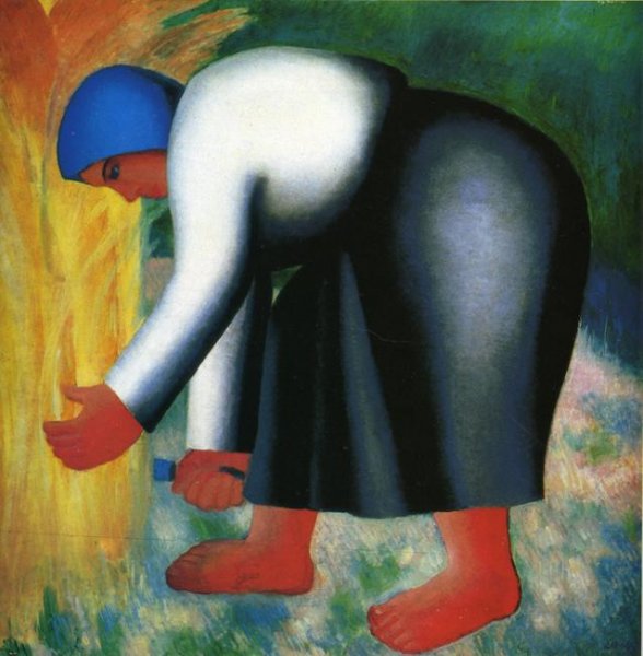 Main Product Photo of Reaper Painting by Kazimir Malevich