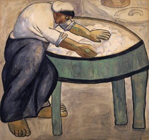 The Washerwoman by Kazimir Malevich Oil Painting
